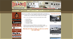 Desktop Screenshot of delwoodtrailers.net